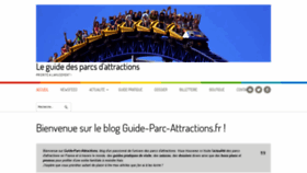 What Guide-parc-attractions.fr website looked like in 2019 (5 years ago)