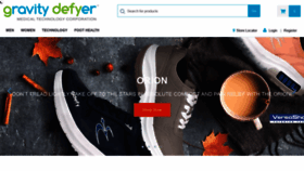 What Gravitydefyer.com website looked like in 2019 (5 years ago)