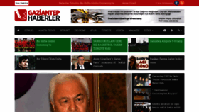 What Gaziantephaberler.com website looked like in 2019 (5 years ago)