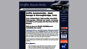 What Griffinsaab.co.uk website looked like in 2019 (5 years ago)