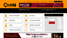 What Gazetacelesi.al website looked like in 2019 (6 years ago)