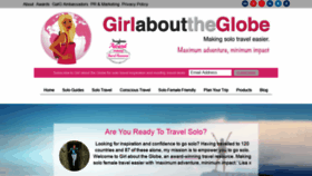 What Girlabouttheglobe.com website looked like in 2019 (5 years ago)