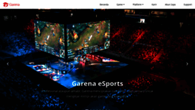 What Garena.co.id website looked like in 2019 (5 years ago)