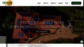 What Greenergysolar.ph website looked like in 2019 (6 years ago)