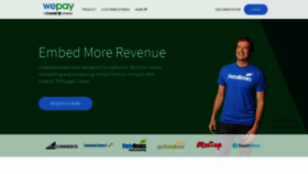 What Go.wepay.com website looked like in 2019 (5 years ago)