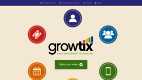 What Growtix.com website looked like in 2019 (5 years ago)