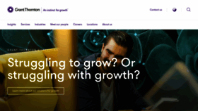 What Grantthornton.com.au website looked like in 2019 (5 years ago)
