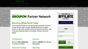 What Grouponaffiliate.com website looked like in 2019 (5 years ago)