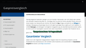 What Gaspreisvergleich.name website looked like in 2019 (5 years ago)