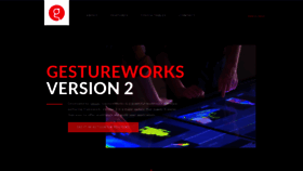 What Gestureworks.com website looked like in 2019 (5 years ago)