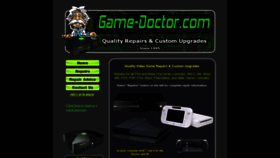 What Game-doctor.com website looked like in 2019 (5 years ago)