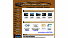 What Geografiaparatodos.com.br website looked like in 2019 (5 years ago)