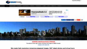 What Gigapixel.com website looked like in 2019 (5 years ago)