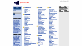 What Greatclassified.com website looked like in 2019 (5 years ago)