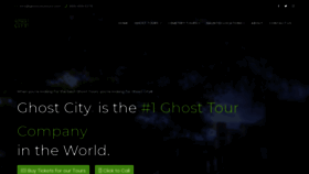 What Ghostcitytours.com website looked like in 2019 (5 years ago)