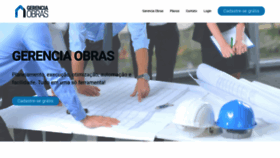 What Gerenciaobras.com.br website looked like in 2019 (5 years ago)