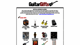 What Guitargifts.com website looked like in 2019 (5 years ago)
