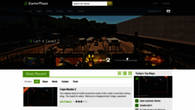 What Gamemaps.com website looked like in 2019 (6 years ago)