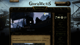 What Gloriavictisgame.com website looked like in 2019 (5 years ago)