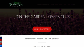 What Gardenloversclub.com website looked like in 2019 (5 years ago)