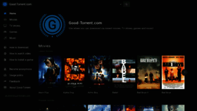 What Good-torrent.com website looked like in 2019 (5 years ago)