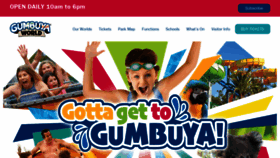 What Gumbuya.com.au website looked like in 2019 (5 years ago)