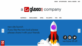 What Glaxio.co.uk website looked like in 2019 (5 years ago)