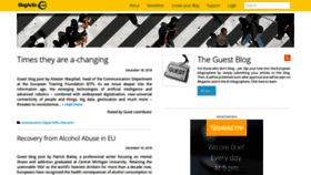 What Guests.blogactiv.eu website looked like in 2019 (5 years ago)