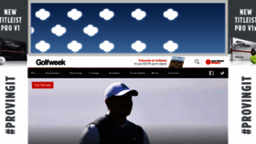 What Golfweek.com website looked like in 2019 (5 years ago)
