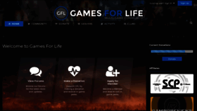 What Gflclan.com website looked like in 2019 (5 years ago)
