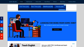 What Genuineonlinefreejobs.com website looked like in 2019 (5 years ago)