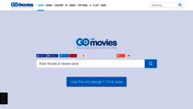 What Gomovies.vc website looked like in 2019 (5 years ago)
