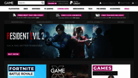 What Game.co.uk website looked like in 2019 (5 years ago)