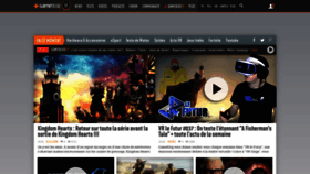 What Gameblog.fr website looked like in 2019 (5 years ago)