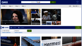 What Gmx.at website looked like in 2019 (6 years ago)