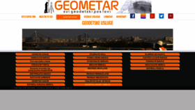 What Geometar.net website looked like in 2019 (5 years ago)