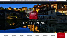 What Guide-du-lot-et-garonne.com website looked like in 2019 (5 years ago)