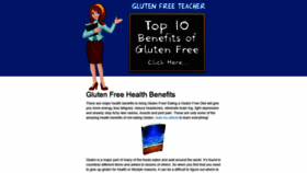 What Glutenfreeteacher.com website looked like in 2019 (5 years ago)