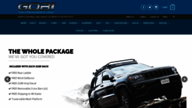 What Gobiracks.com website looked like in 2019 (5 years ago)