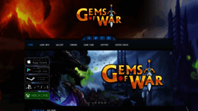 What Gemsofwar.com website looked like in 2019 (5 years ago)
