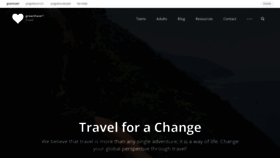 What Greenhearttravel.org website looked like in 2019 (5 years ago)