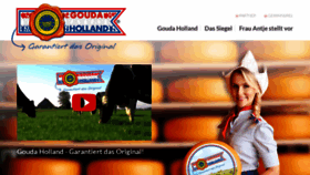 What Gouda-holland.de website looked like in 2019 (5 years ago)