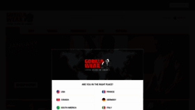 What Gorillawear.com website looked like in 2019 (5 years ago)
