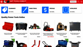 What Gettoolsdirect.com.au website looked like in 2019 (5 years ago)