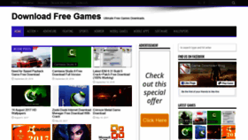 What Gamedownloadblog.com website looked like in 2019 (5 years ago)