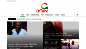 What Ghtrend.com website looked like in 2019 (5 years ago)