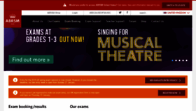 What Gb.abrsm.org website looked like in 2019 (5 years ago)