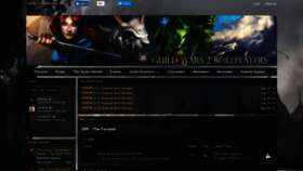 What Guildwars2roleplayers.com website looked like in 2019 (5 years ago)