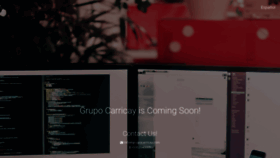 What Grupocarricay.com website looked like in 2019 (5 years ago)