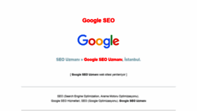 What Googleseo.web.tr website looked like in 2019 (5 years ago)